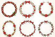 Christmas Coquette Frame Clipart Bun, an Illustration by CrexoraLab (Thumbnail 4 of 5)