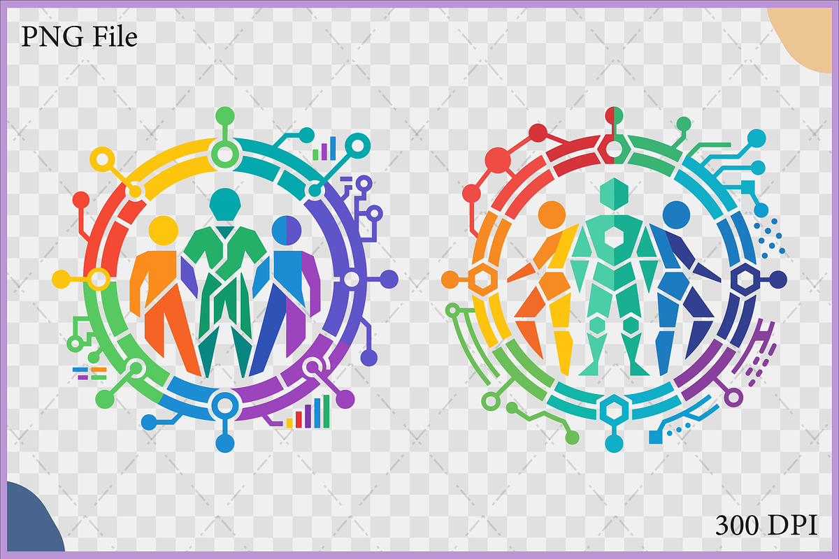 Diversity Inclusion Technology SVG, a Technology Illustration by Gfx Expert Team (Photo 2 of 3)