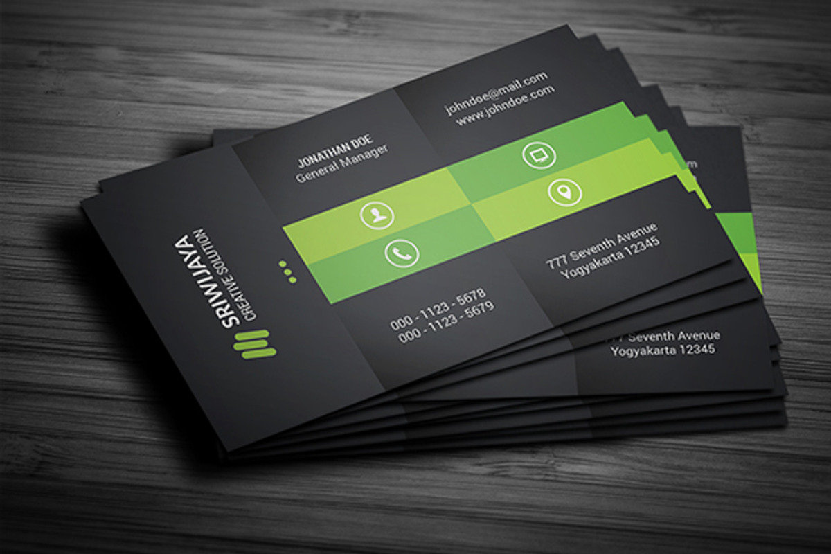 Modern Business Card, a Business Card Template by InfinityArt (Photo 2 of 6)