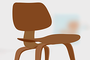 Mid Century Chair PNG pack, a Graphic by Brunch Club Design (Thumbnail 9 of 10)