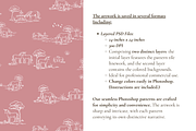Unicorn Toile de Jouy Pattern, a Background Graphic by Hughes Studio (Thumbnail 5 of 8)