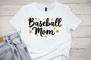 Baseball Mom – SVG Cut File & PNG, an Illustration by Awieee1 (Thumbnail 2 of 4)