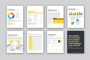 Annual Report Bundle | Word, indd, a Brochure Template by obayes (Thumbnail 5 of 51)