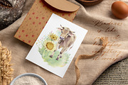 MY LITTLE FARM Watercolor set, an Animal Illustration by Lemaris (Thumbnail 8 of 12)