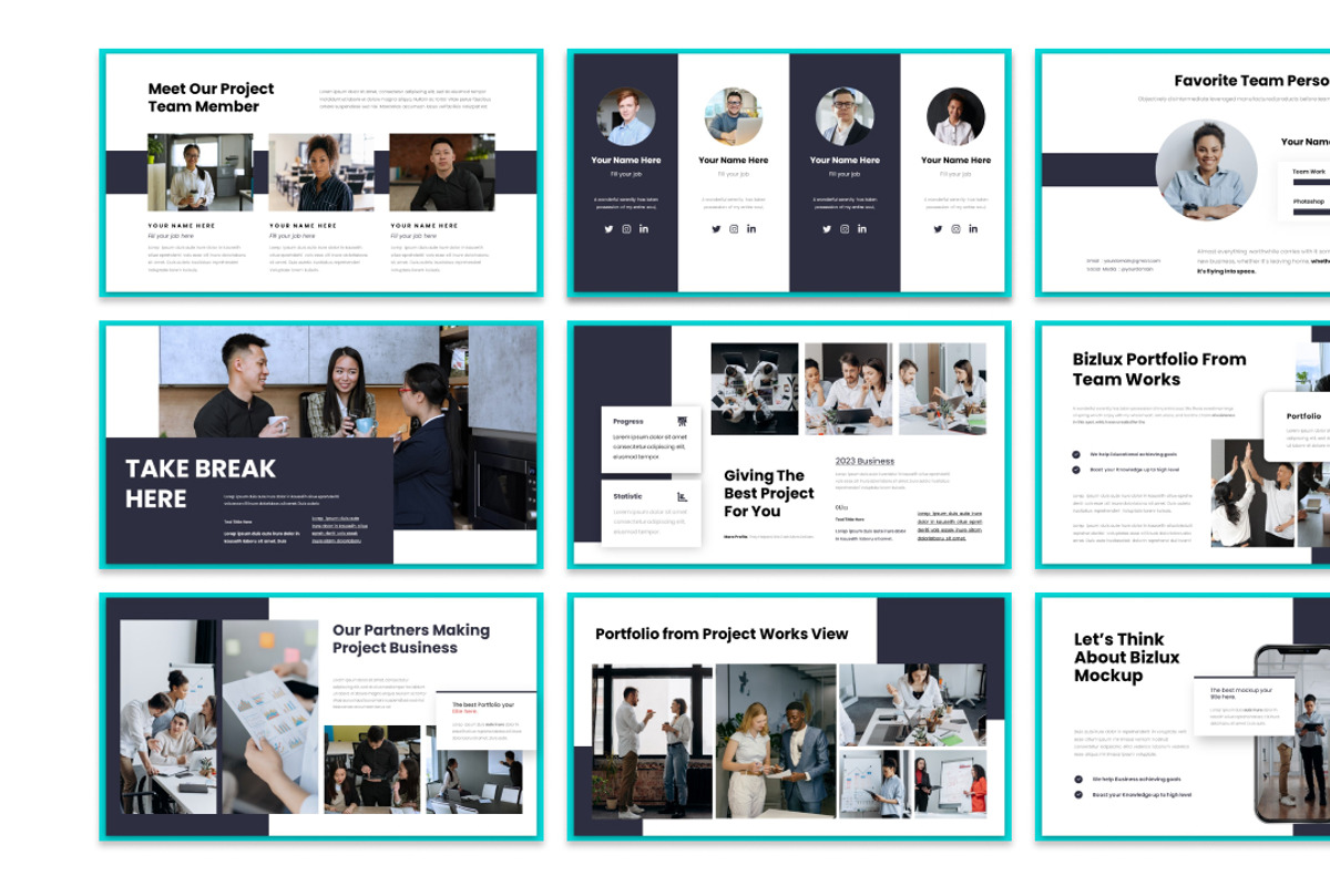 Bizlux - Keynote Template, a Presentation Template by MA-KING_ART (Photo 3 of 4)