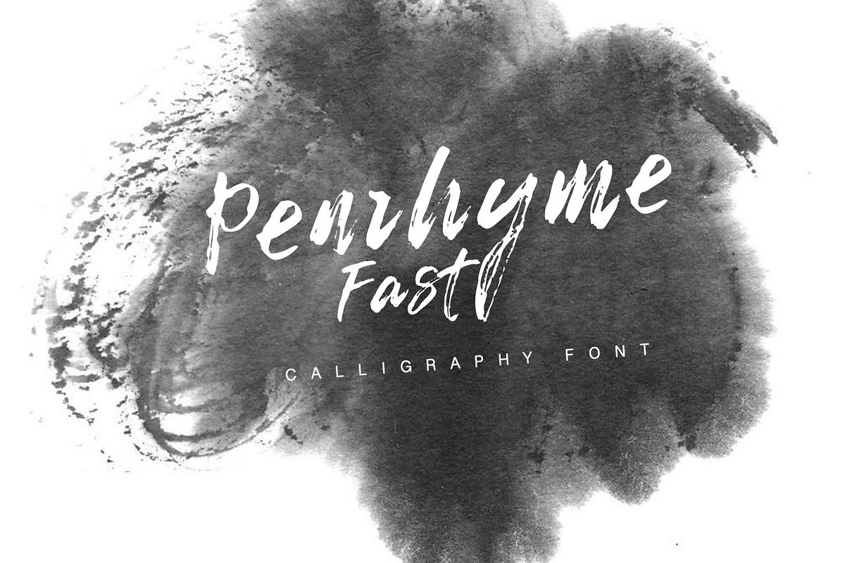 Penrhyme Calligraphy Font preview 6