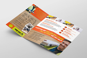 Handyman Brochure Template