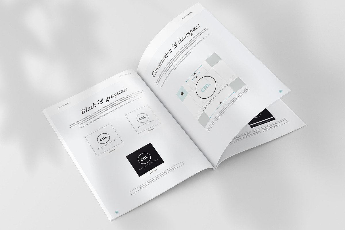 Brand Guidelines Bundle, a Brochure Template by Imagination Area (Photo 5 of 22)