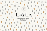 Boho Polka Dot Surface Pattern, a Pattern Graphic by Quinn Lane Designs (Thumbnail 1 of 6)