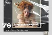 Plastic Package Wrap Effect Overlays, a Brushes & More by PhotoSpirit (Thumbnail 1 of 9)