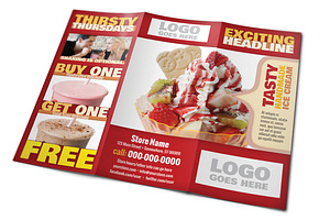 Restaurant Tri Fold Brochure
