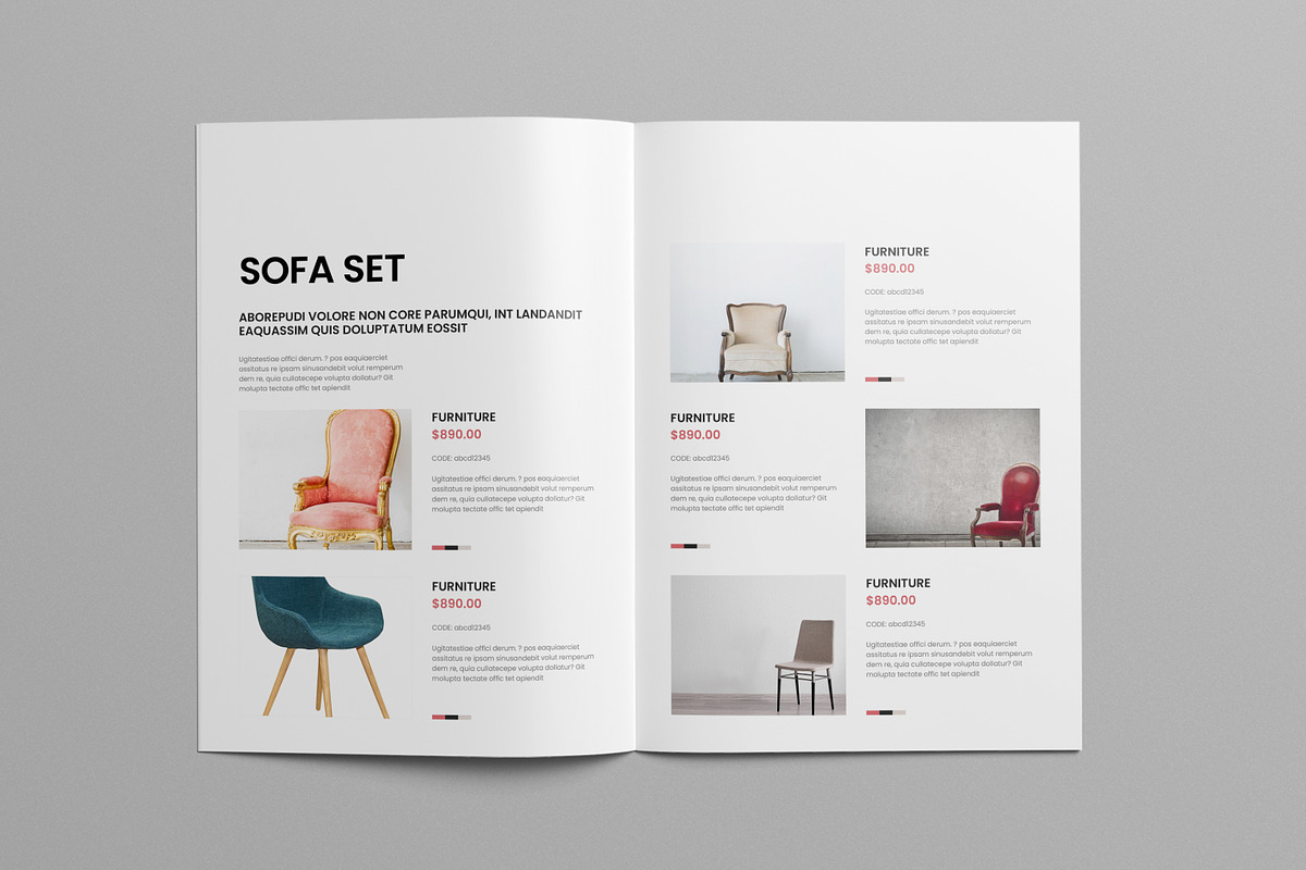 Product Catalog Brochure Template, a Brochure Template by Pixelpick (Photo 6 of 9)