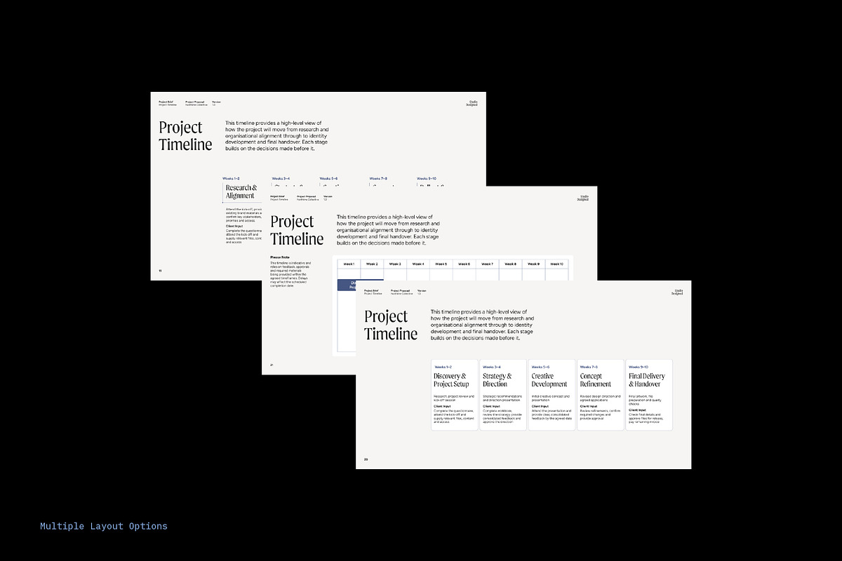 Strategic Project Proposal Template, a Presentation Template by Hannah Bacon Design (Photo 7 of 12)