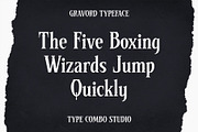 Gravord - Mysterious Serif, a Serif Font by iqbal habibi (Thumbnail 9 of 9)