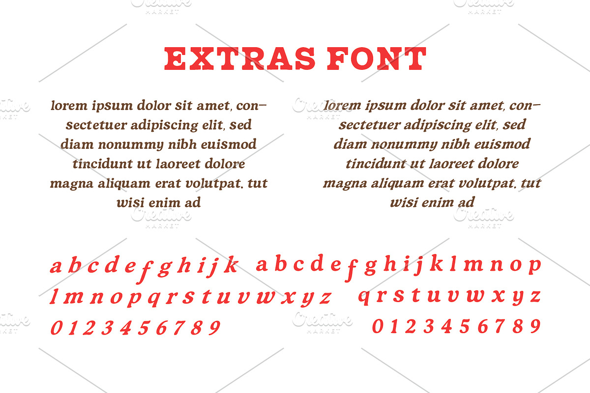 Primus – Bold Vintage Slab Serif, a Slab Serif Font by Rusted Works (Photo 3 of 6)