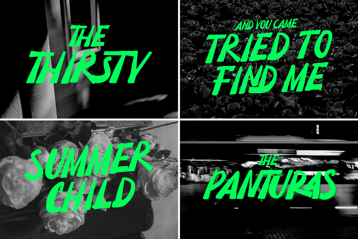 Frakend Handwritten Display Font, a Handwritten Font by MACK 75 (Photo 2 of 5)