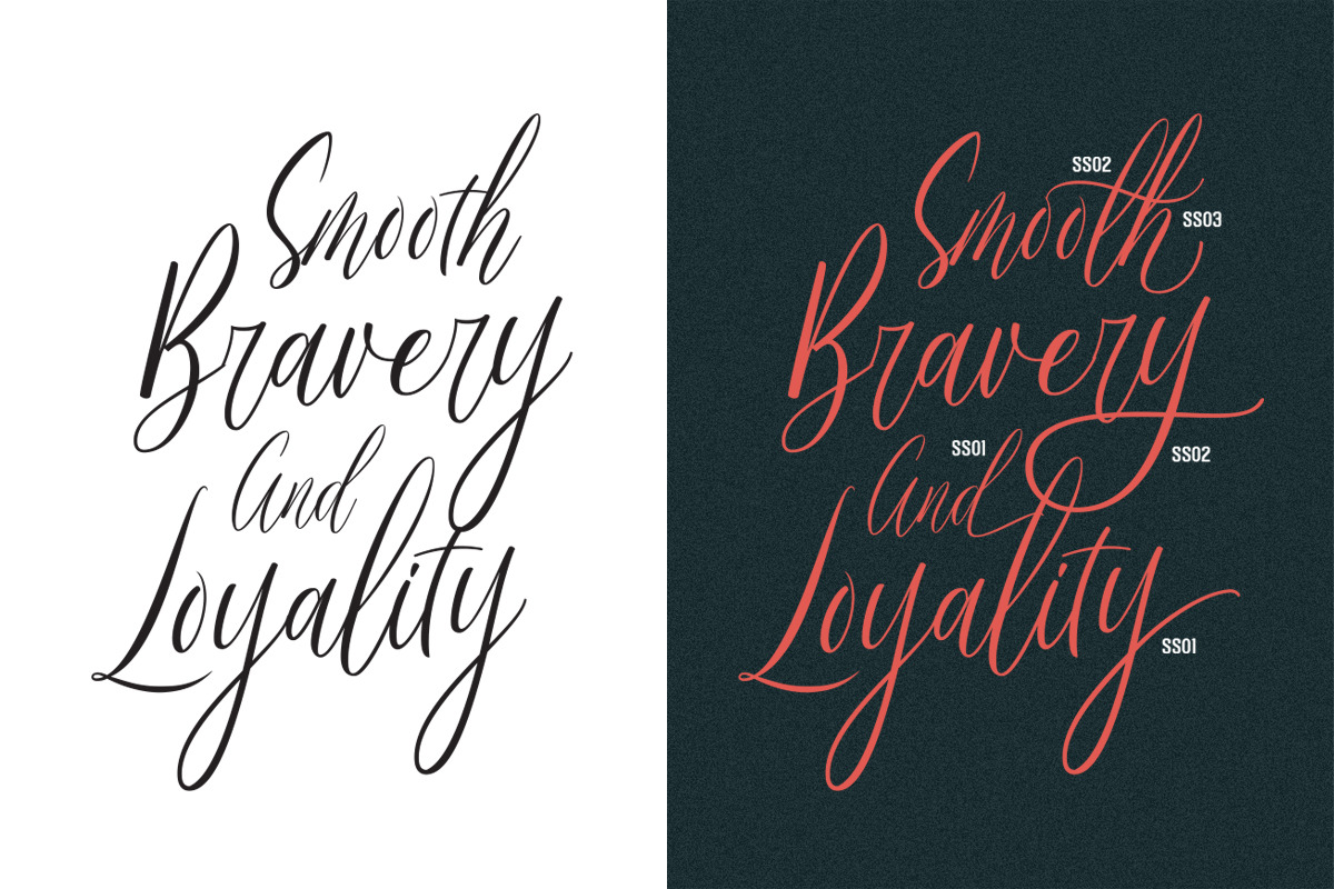 Rimeland - Modern Calligraphy, a Font by Letterhend Studio (Photo 8 of 9)