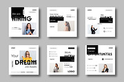 Modern Job Hiring Social Media Post, a Social Media Template by MightyDesign (Thumbnail 1 of 8)