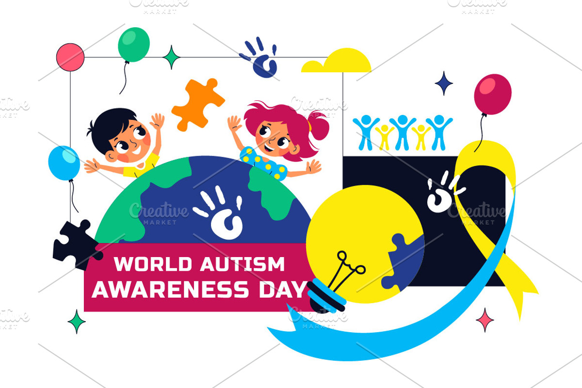 10 World Autism Awareness Day, a Healthcare Illustration by denayunebgt (Photo 4 of 4)