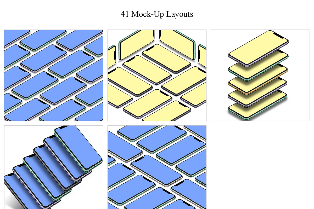 ALL 3D iPHONE MOCK-UP BUNDLE VOL-I4, an iPhone Mockup by Graphicsworld125 (Photo 3 of 20)