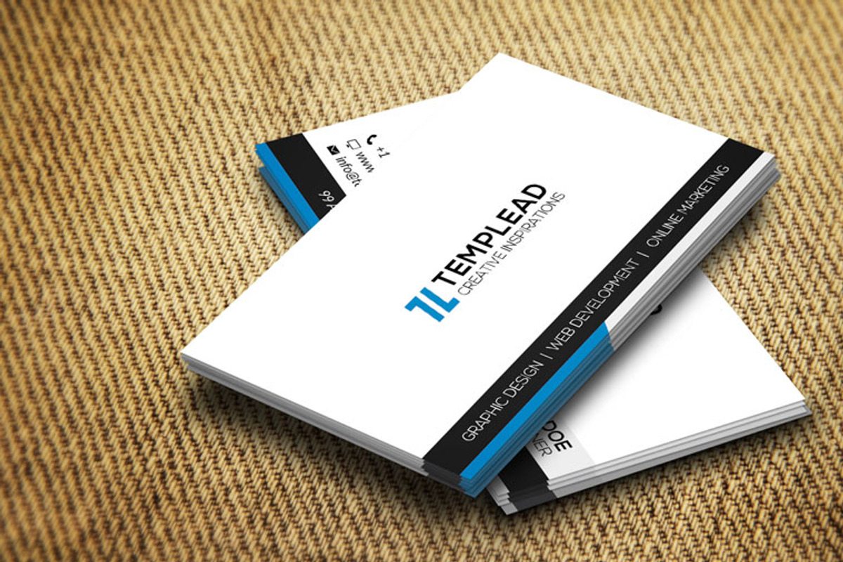 Corporate Business Card CM106, a Business Card Template by annozio (Photo 3 of 4)