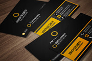 Modern Corporate Business Card CM012, a Business Card Template by annozio (Thumbnail 1 of 3)