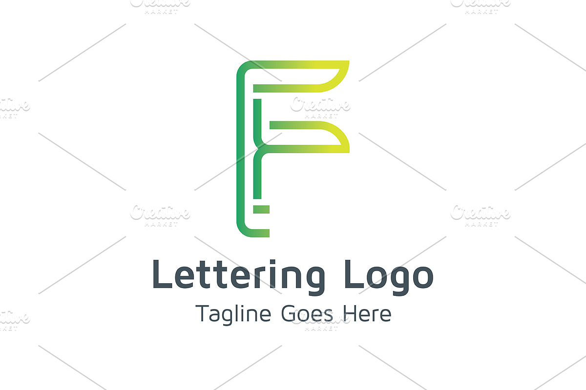 20 Logo Lettering F Template Bundle, a Branding & Logo Template by Acongraphic (Photo 15 of 21)