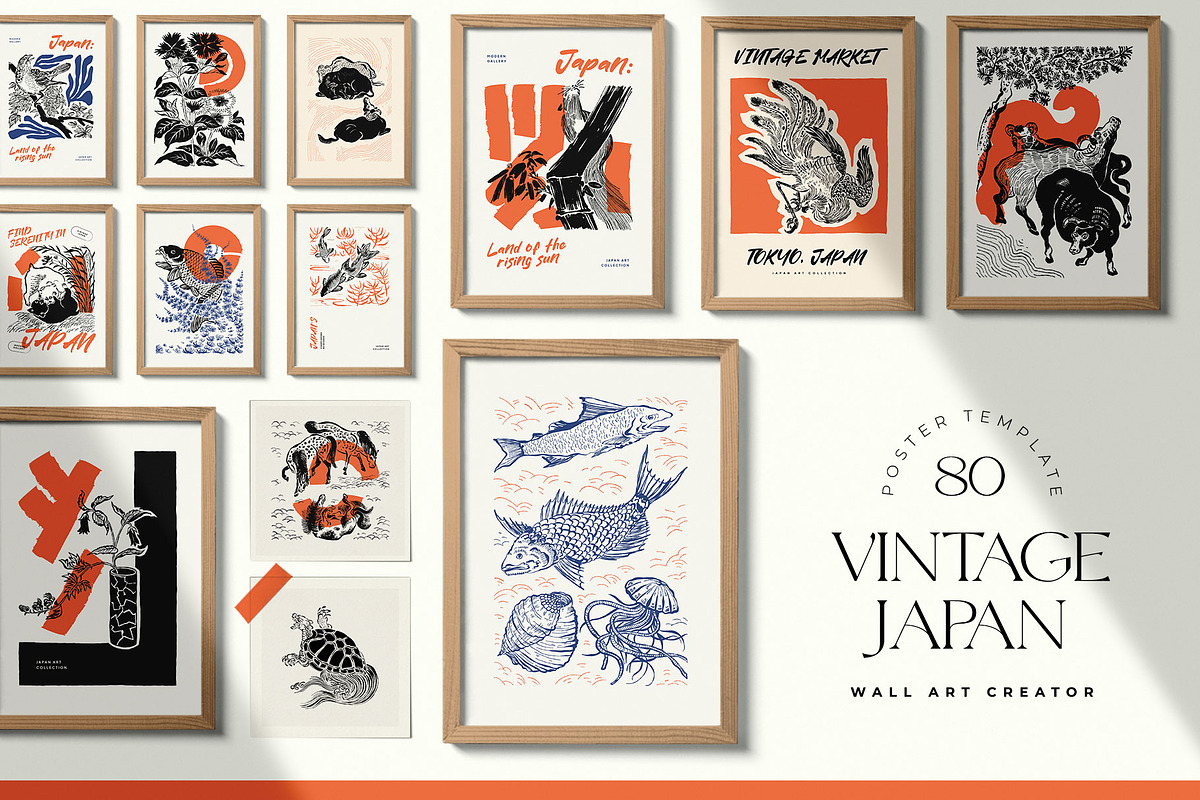 Vintage Japan | Wall Art Creator, an Object Graphic by Leleka.Store (Photo 1 of 19)