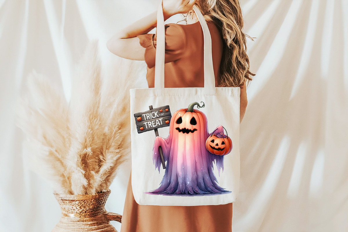 Halloween Trick Or Treat PNG, an Illustration by DreamCafeArt (Photo 3 of 7)