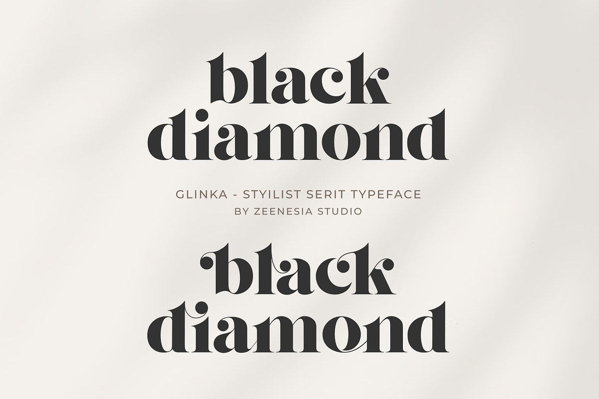Glinka - A Stylist Serif Font, a Serif Font by zeenesia (Photo 17 of 25)
