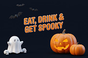 Happy Halloween Typography Design, a Holiday Photo by hkmonir (Thumbnail 20 of 21)