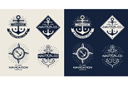 Nautical Logo, Emblem, a Branding & Logo Template by Pgmart (Thumbnail 1 of 3)