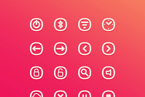 Fat icons
