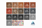 18 Roof Textures Digital Papers, a Texture Graphic by NorthWindPixels (Thumbnail 2 of 4)
