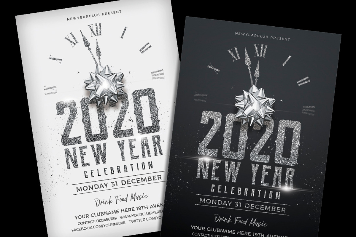 New Year Party, a Flyer Template by DesignWorkz (Photo 2 of 2)