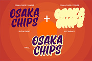 Osaka Chips Fun Font, a Sans Serif Font by ErgibiStudio (Thumbnail 3 of 9)