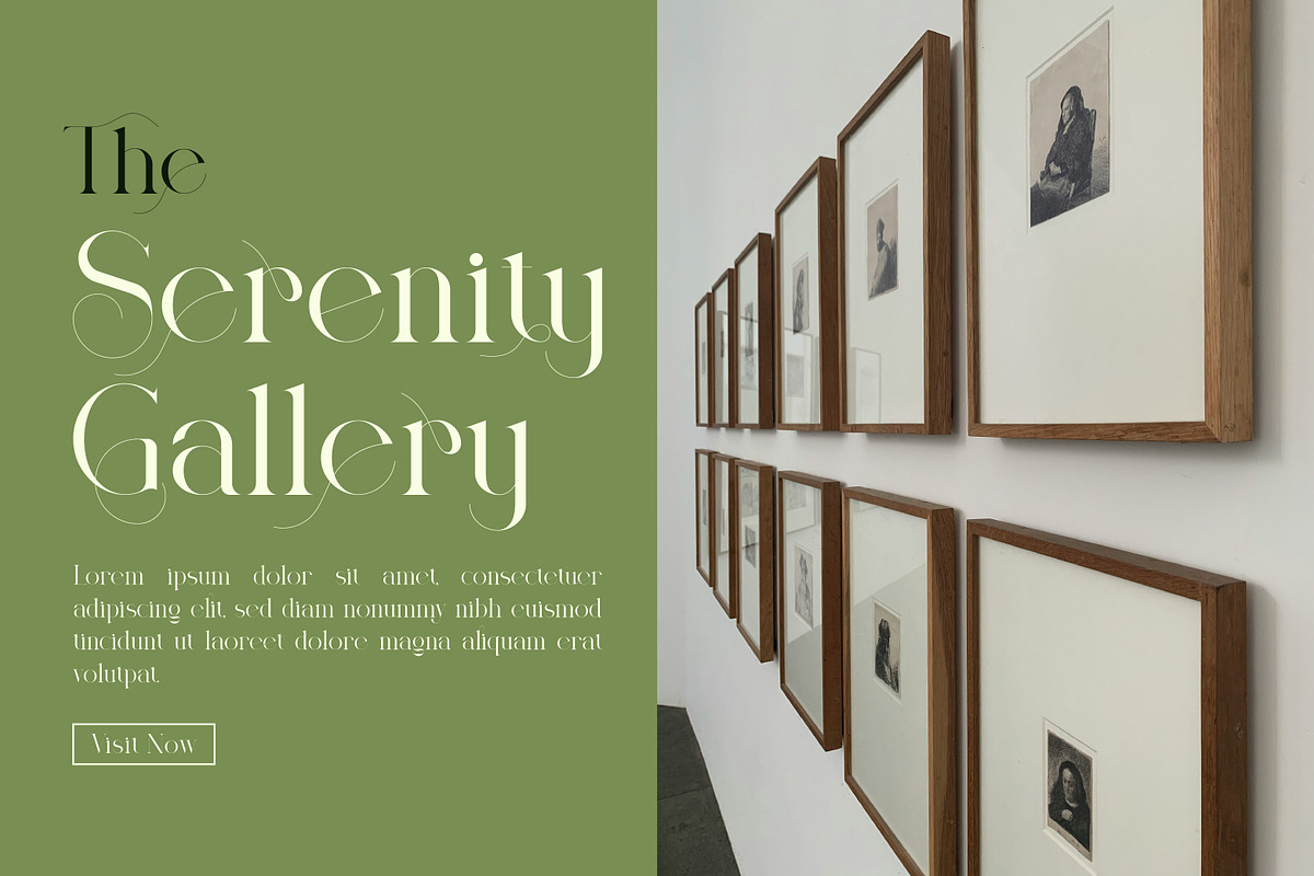 Huelicht | Modern Serif Font, a Serif Font by Kahade Studio (Photo 4 of 15)