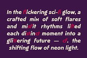 Bagshot – A Bold Futuristic Font, a Sans Serif Font by Drizy (Thumbnail 6 of 9)