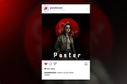 Social Media Poster template Design, a Social Media Template by presetsroom (Thumbnail 2 of 3)