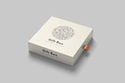 Gift Box Mockup, a Packaging Mockup by graphicpages (Thumbnail 3 of 7)