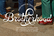 Glasthone Calligraphy Font, a Script Font by Madjack.font (Thumbnail 6 of 10)