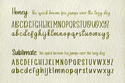 Honey & Sublimate Font Bundle, a Handwritten Font by Wicked Creative (Thumbnail 3 of 3)