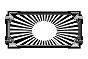 Art Deco Frame SVG Bundle, an Illustration by Creativeshirt (Thumbnail 20 of 31)