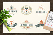 Restaurant Logos & Badges Bundle, a Branding & Logo Template by Vasya Kobelev (Thumbnail 45 of 54)