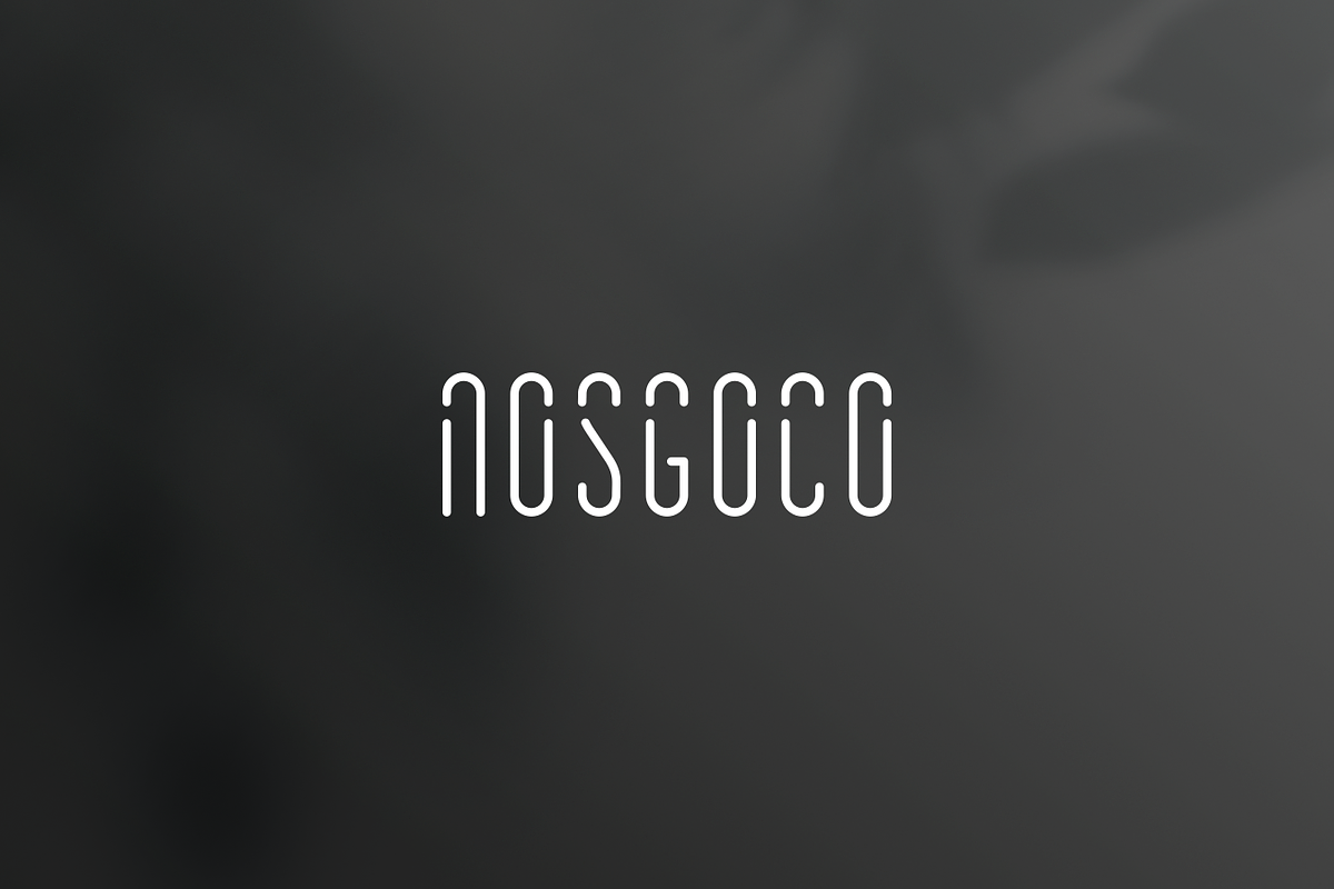 Ganosgoco, a Font by garismantra (Photo 4 of 4)