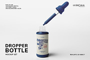 Dropper Bottle Mockup Set, a Product Mockup by Mirachma Project (Thumbnail 1 of 7)