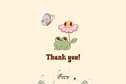 Flower power - retro groovy bundle, an Object Illustration by Huxmay (Thumbnail 13 of 13)