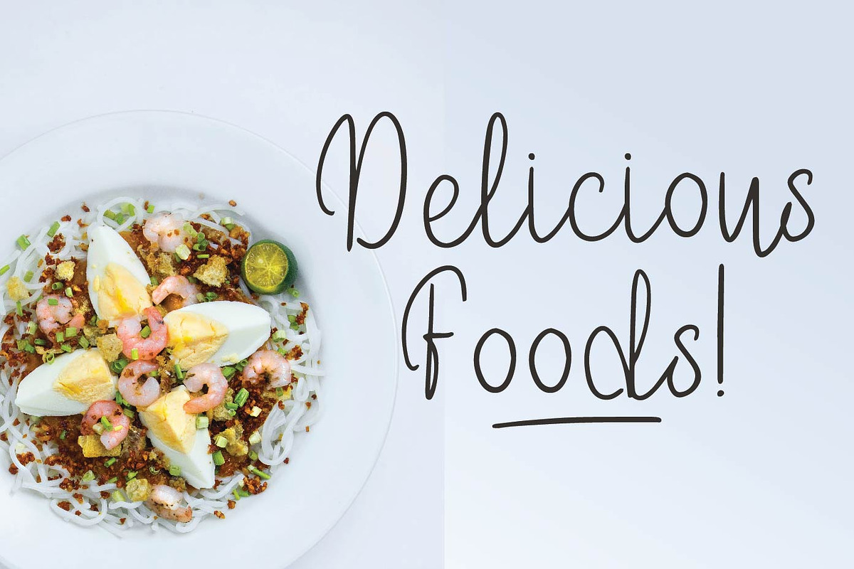 Dellatyna, a Script Font by Patria Ari (P4tcreativa) (Photo 6 of 10)