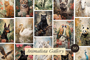 ANIMALS PRINTS GALLERY, an Animal Illustration by Madiwaso (Thumbnail 1 of 9)