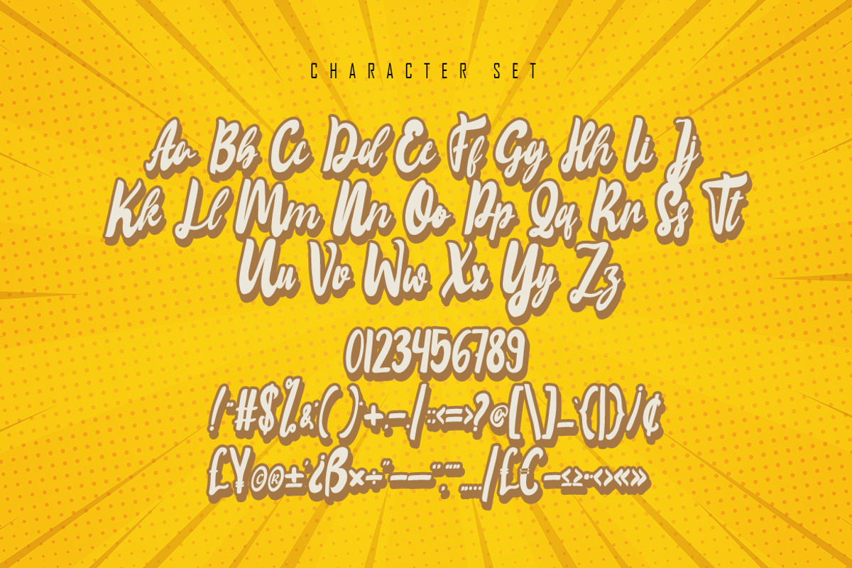 Freaks - Modern Script Font, a Script Font by skiiller studio (Photo 4 of 6)